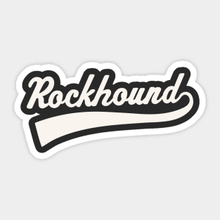 Rockhound Hammer Rockhounding Gem Collector Sticker